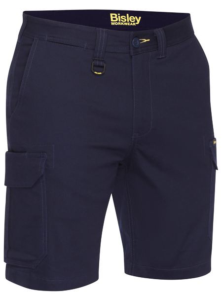 BSHC1008-Stretch Cotton Drill Cargo Short