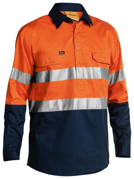 BSC6896-Taped Hi Vis Closed Front Cool Lightweight