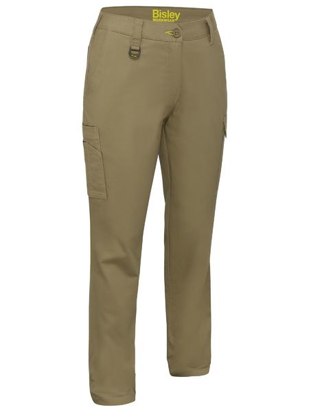 BPLC6008-WOMEN’S STRETCH COTTON CARGO PANTS