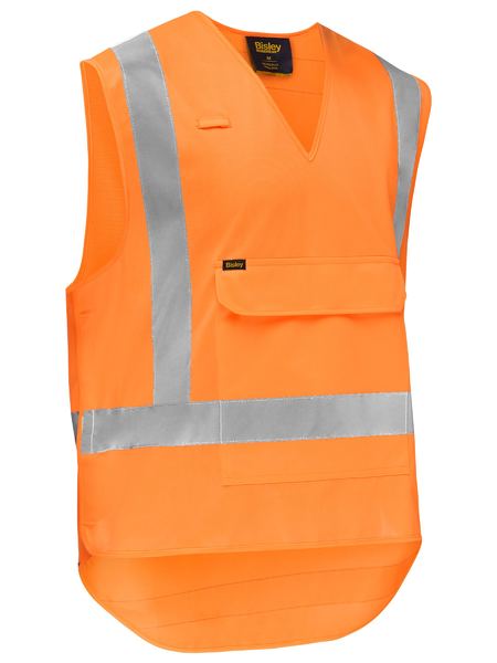 BV0440XT-X TAPED HI VIS DETACHABLE SAFETY VEST