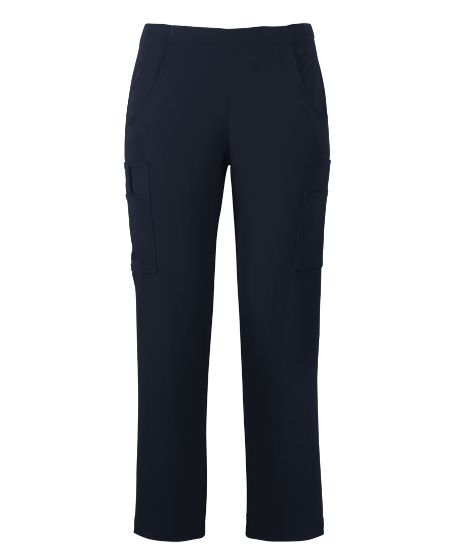 4SNP1-Jb's Ladies Nu Scrub Cargo Pant