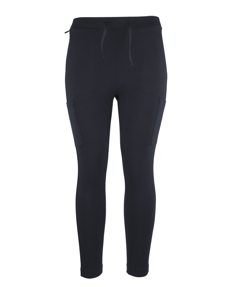 4SSP1-Jb's Ladies Stretch Pocket Ponte Pant