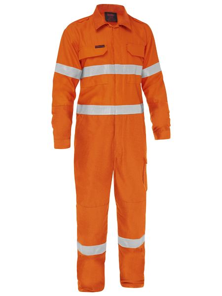 BC8478T-VENTED COVERALL (HIV-VIS-TAPED)