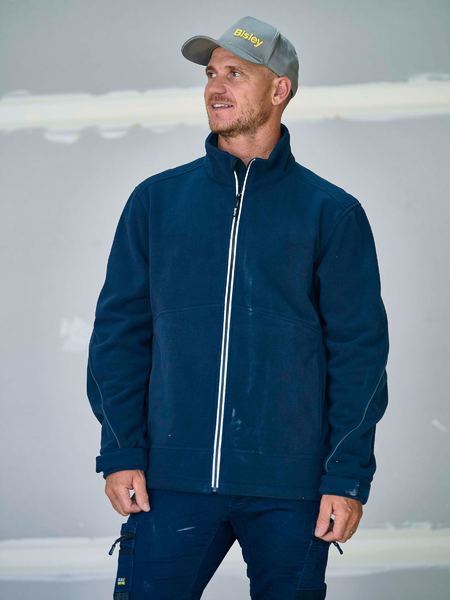 BJ6771-BONDED MICRO FLEECE JACKET