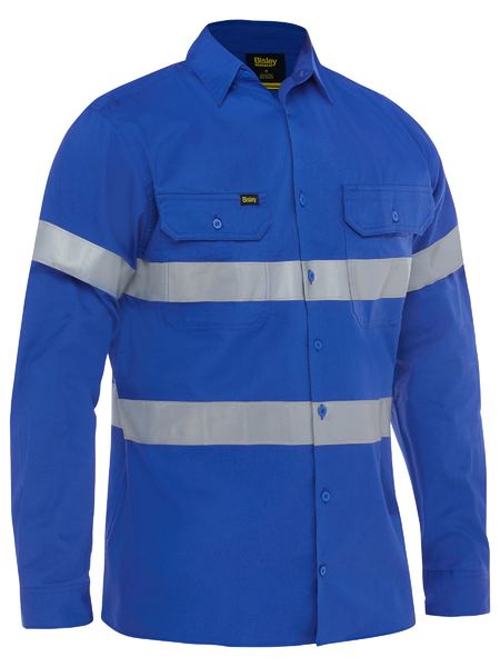 BS6883T-TAPED COOL LIGHTWEIGHT DRILL SHIRT