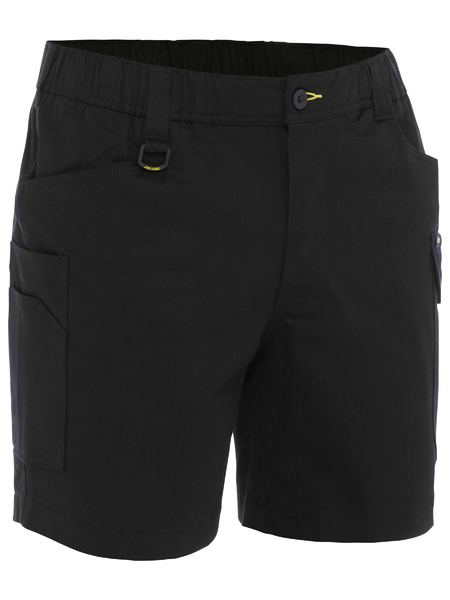 BSHC1018-STRETCH COTTON ELASTIC WAIST CARGO SHORT