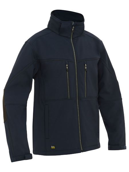 BJ6570-FLX & MOVE™ HOODED SOFT SHELL JACKET