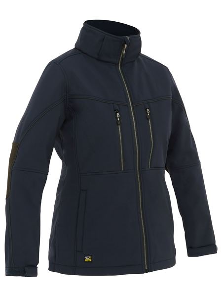 BJL6570-WOMEN'S FLX & MOVE™ HOODED SOFT SHELL JACKET