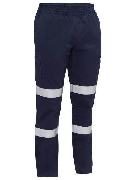 BPC6029T-TAPED ELASTIC WAIST CARGO WORK PANT