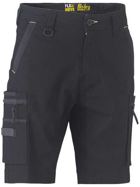 BSHC1330-Flx & Move™ Stretch Utility Zip Cargo Short