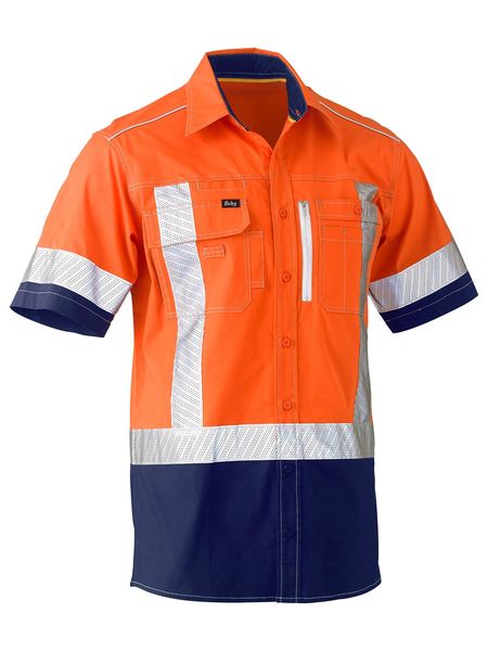 BS1177XT-Flx & Move™ X Taped Hi Vis Utility Shirt