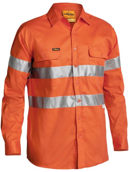 BT6482-Taped Hi Vis Drill Shirt