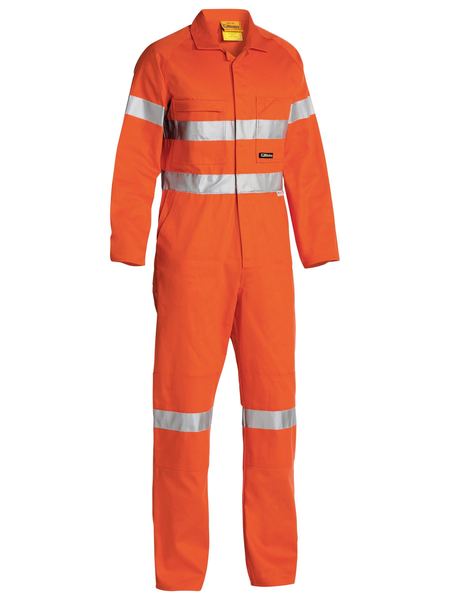 BC607T8-Taped Hi Vis Drill Coverall