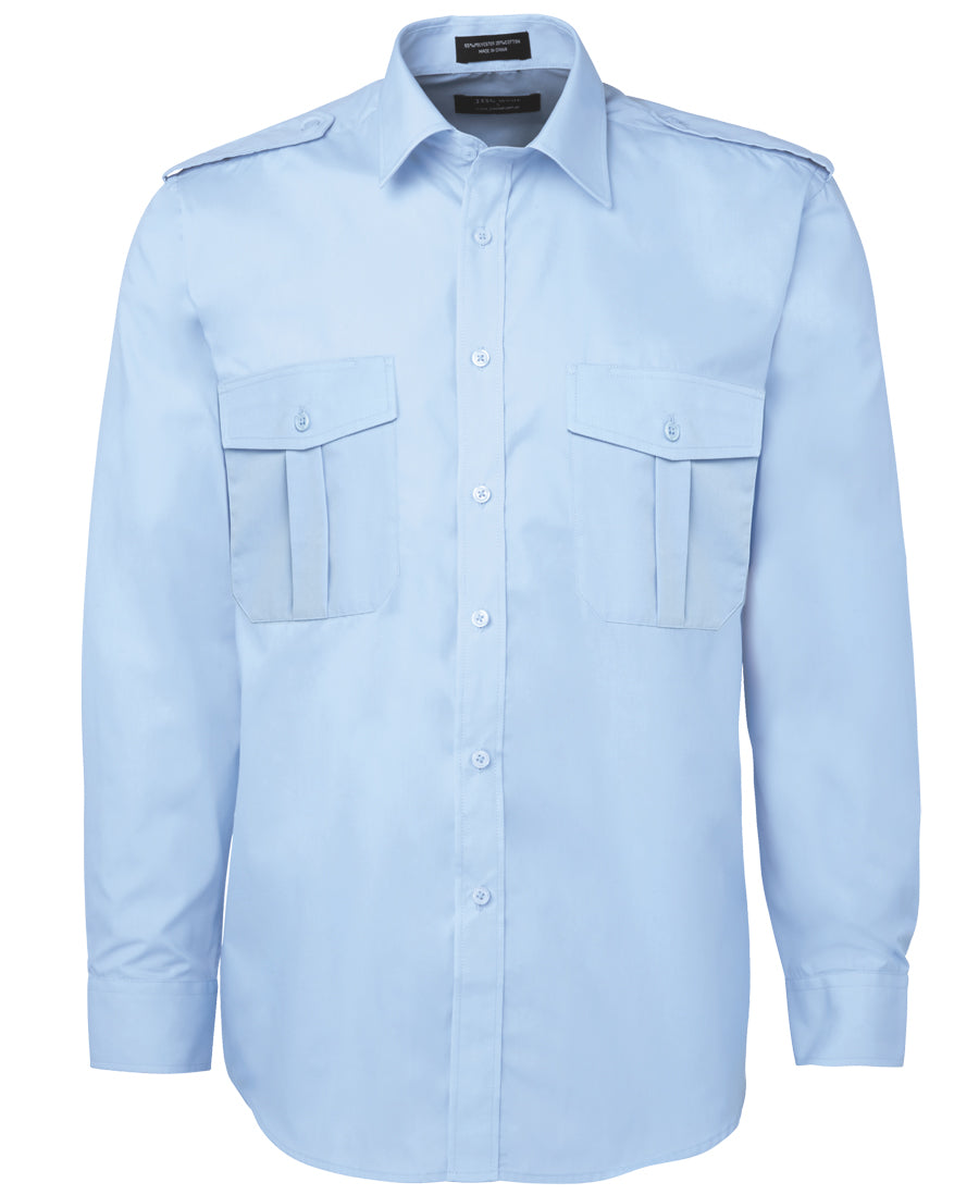 6E-Jb's L/S Epaulette Shirt