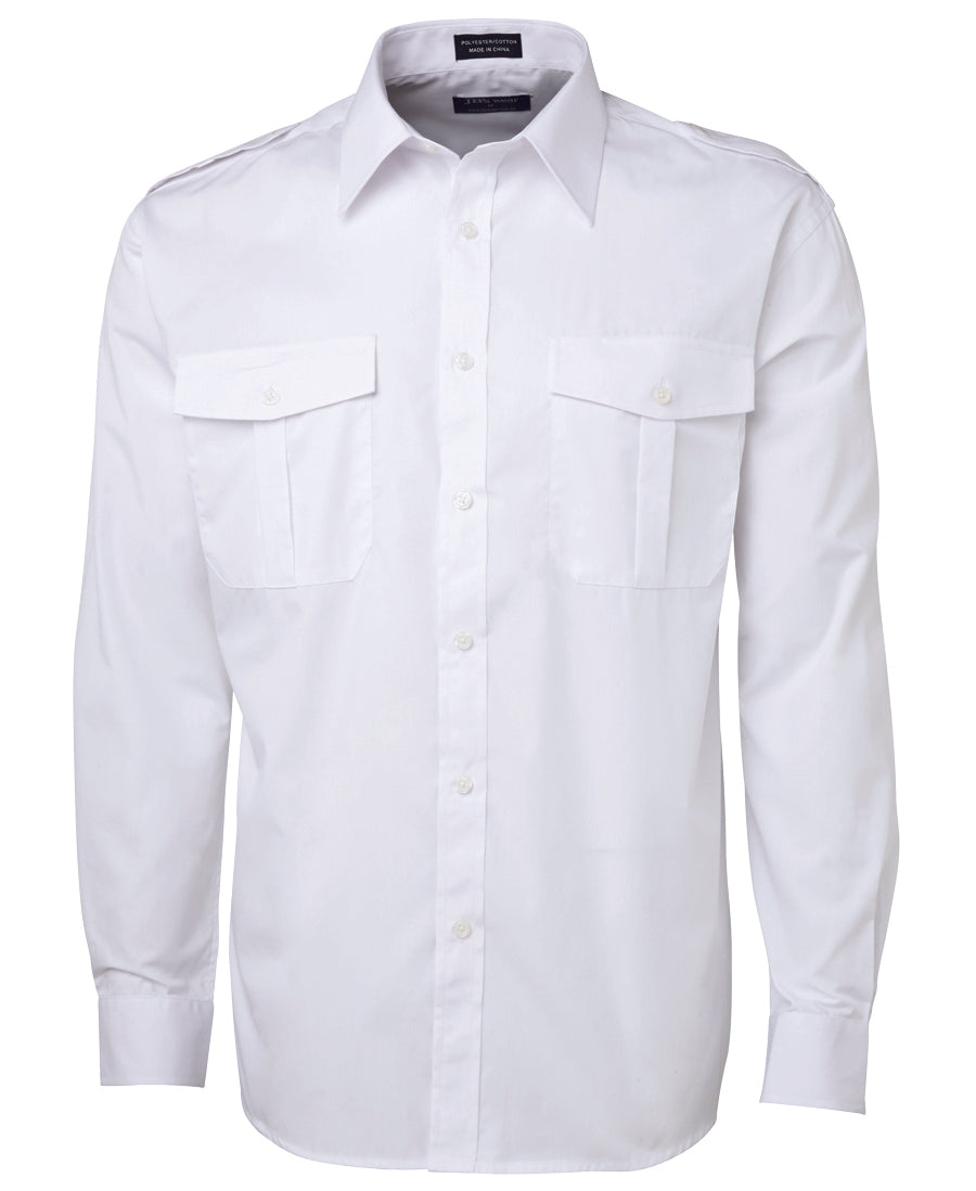 6E-Jb's L/S Epaulette Shirt