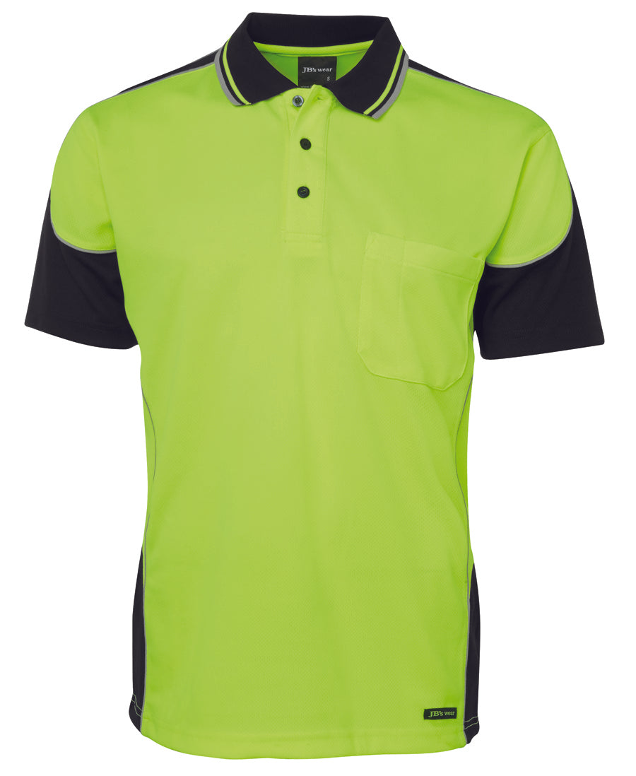 6HCP4-Jb's Hv 4602.1 S/S Contrast Piping Polo