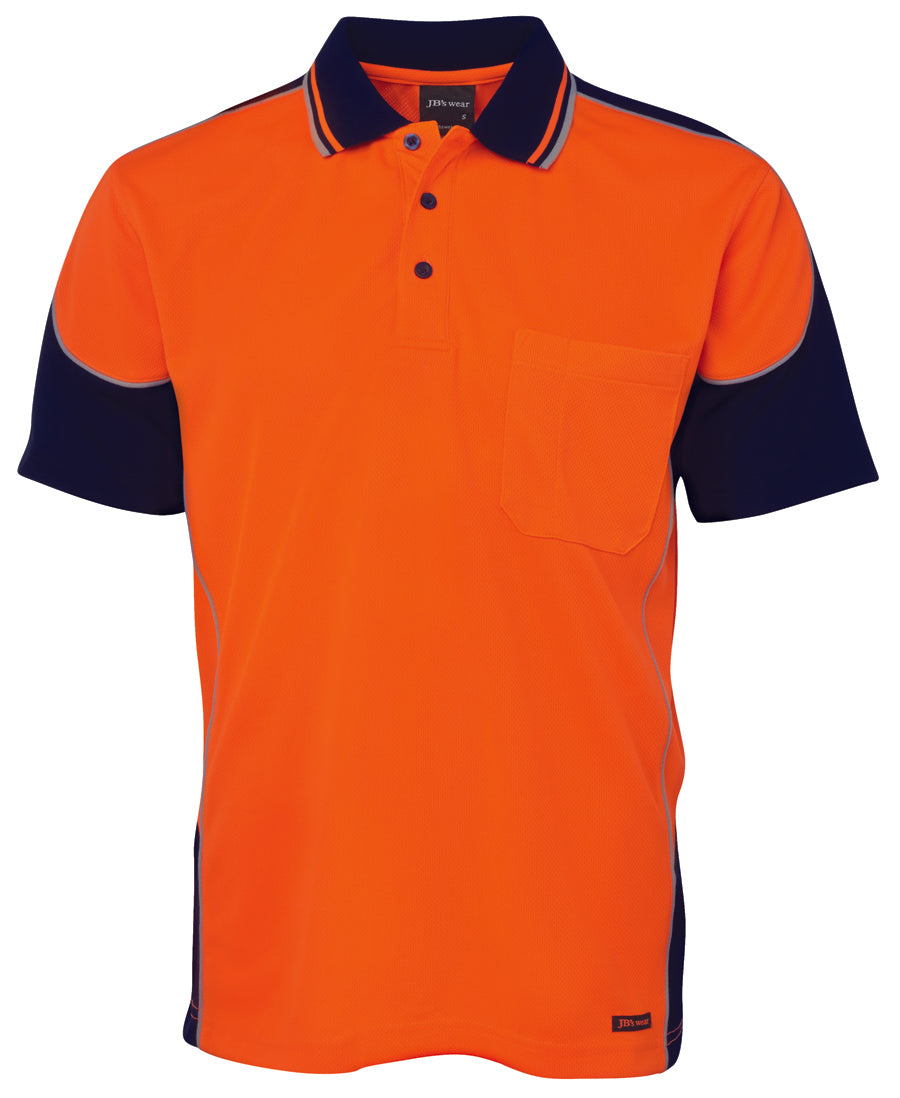 6HCP4-Jb's Hv 4602.1 S/S Contrast Piping Polo