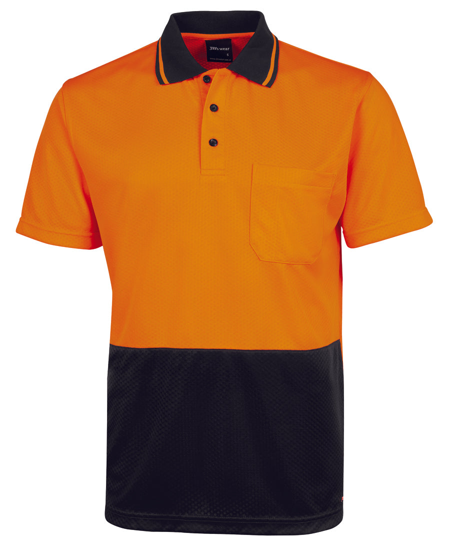 6HJNC-Jb's Hv 4602.1 Jacquard Non Cuff Polo