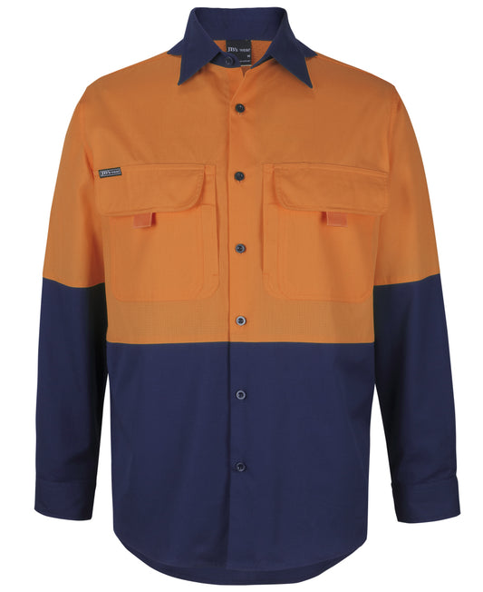 6HNRL-Jb's Hv L/S Ripstop Fishing Shirt