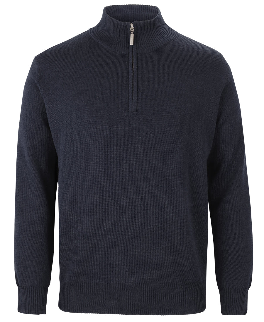 6JHZ-Jb's Mens Corporate 1/2 Zip Jumper