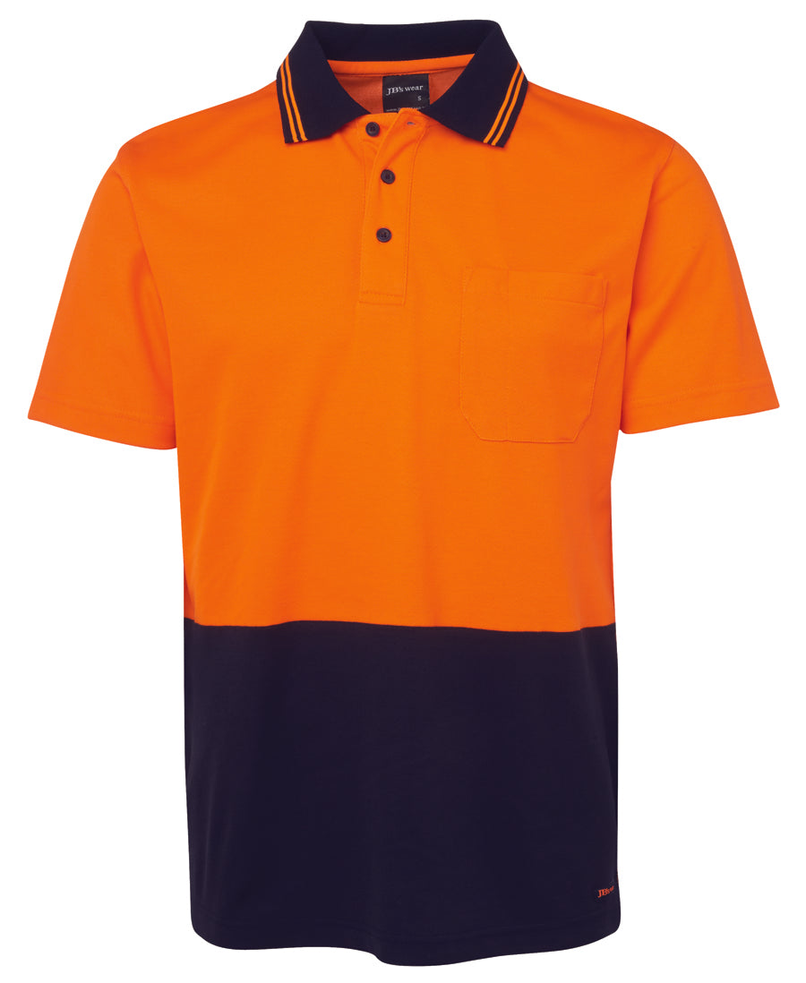 6NCCS-Jb's Hv Non Cuff S/S Cotton Back Polo