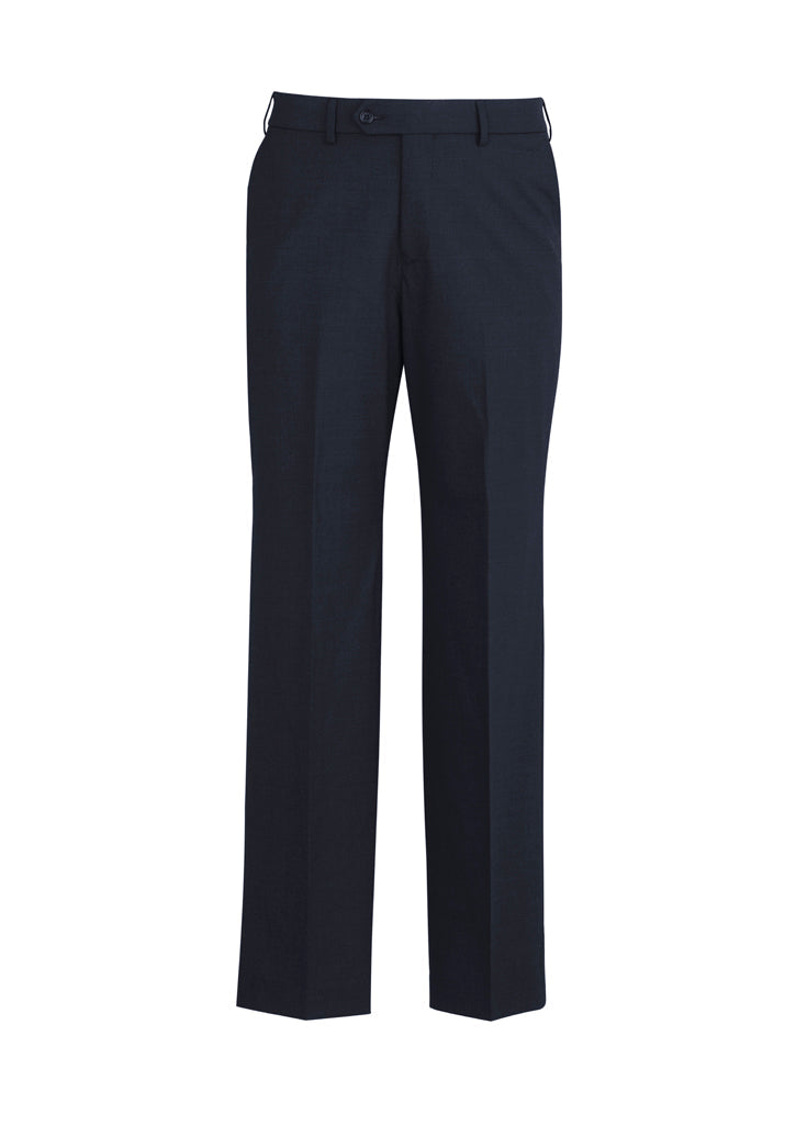 74012-Comfort Wool Stretch Mens Flat Front Pant