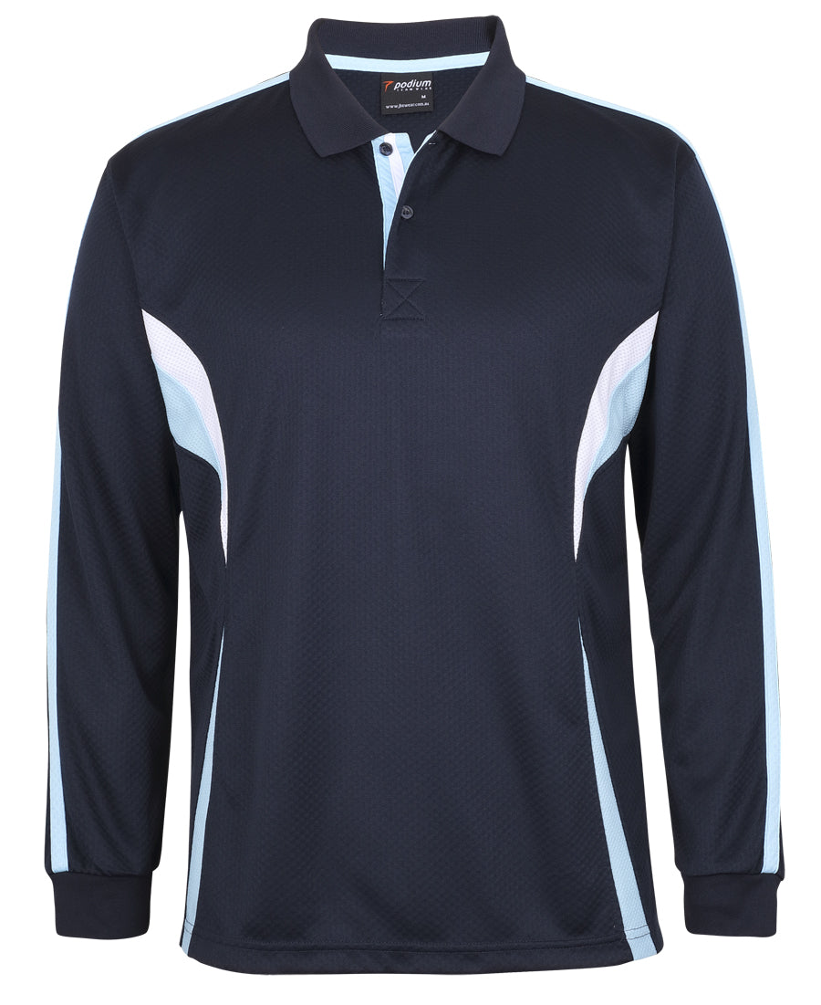 7CLP-Podium L/S Cool Polo