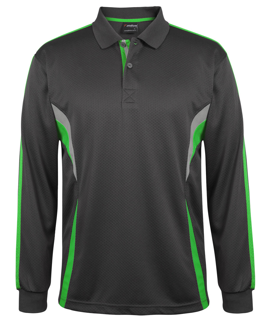 7CLP-Podium L/S Cool Polo