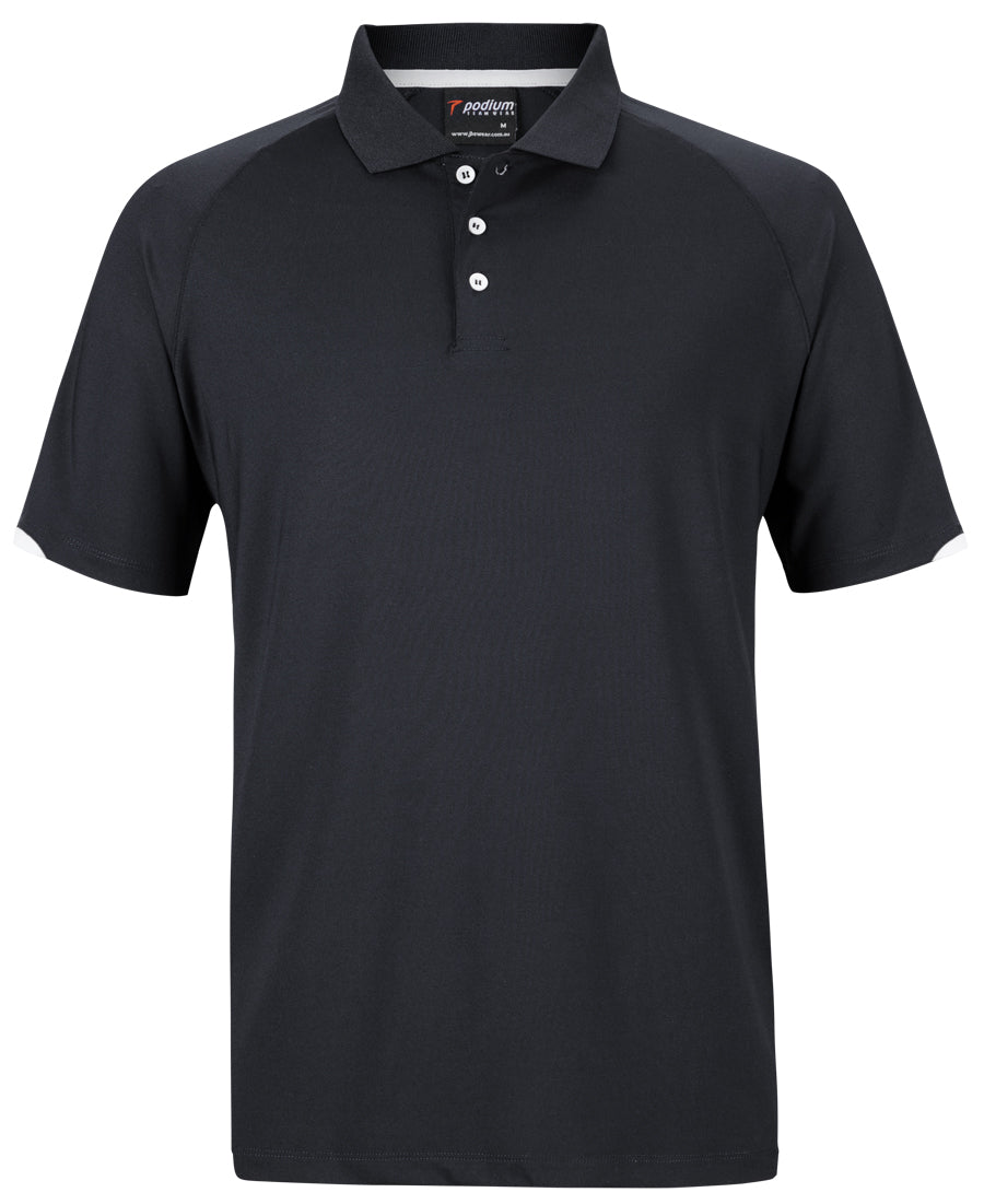 7STC-Podium Contrast Stretch Polo