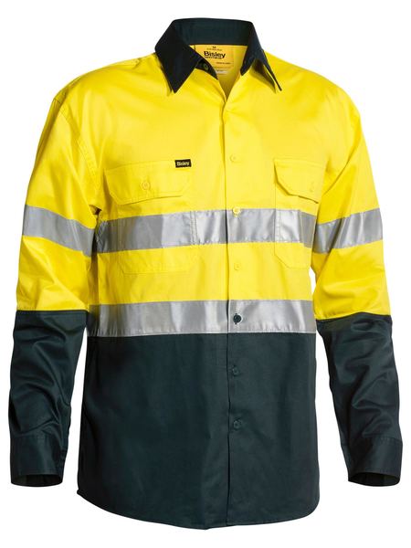 BS6896-Taped Hi Vis Cool Lightweight Long Sleeve Shirt