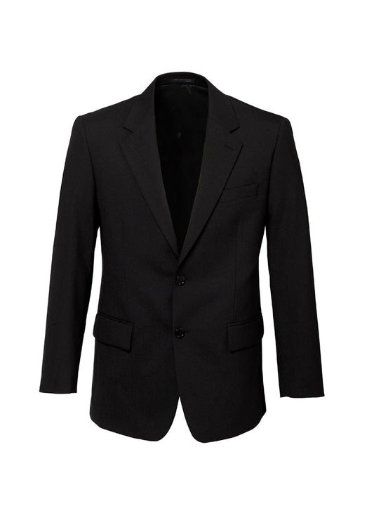 84011-Comfort Wool Stretch Mens Two Button Classic Jacket