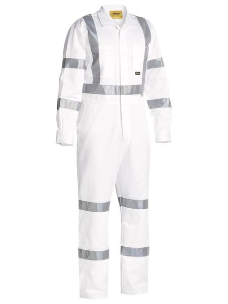 BC6806T-Taped Night Cotton Drill Coverall