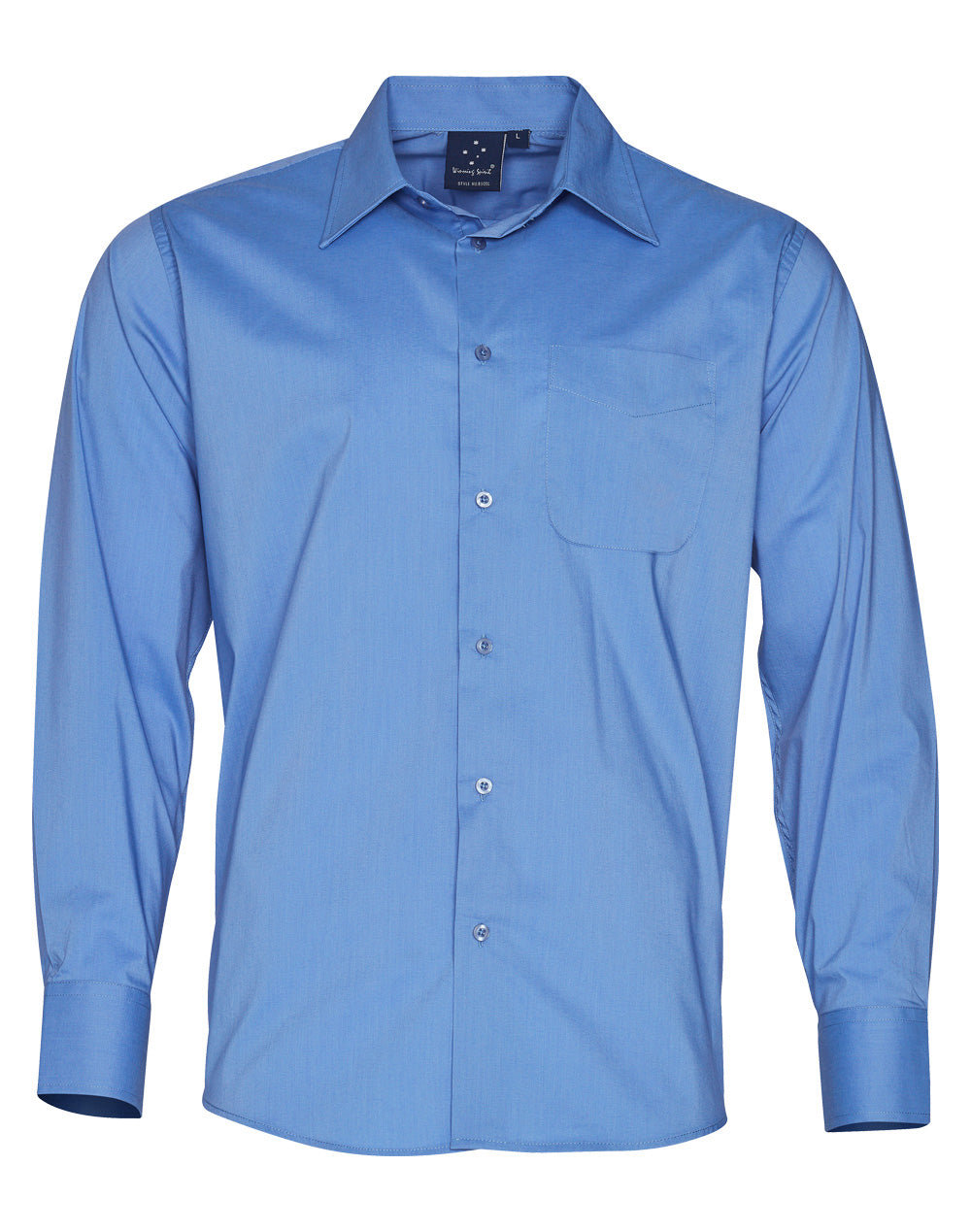 BS08L Men's Teflon Executive Long Sleeve Shirt