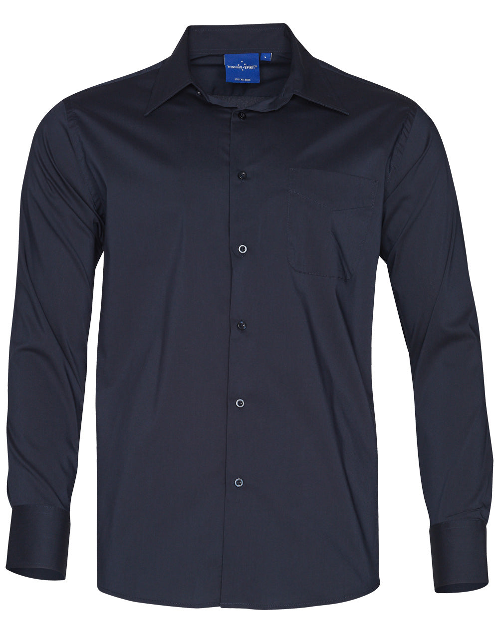 BS08L Men's Teflon Executive Long Sleeve Shirt