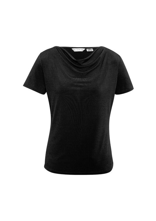 K625LS-Ladies Ava Drape Knit Top