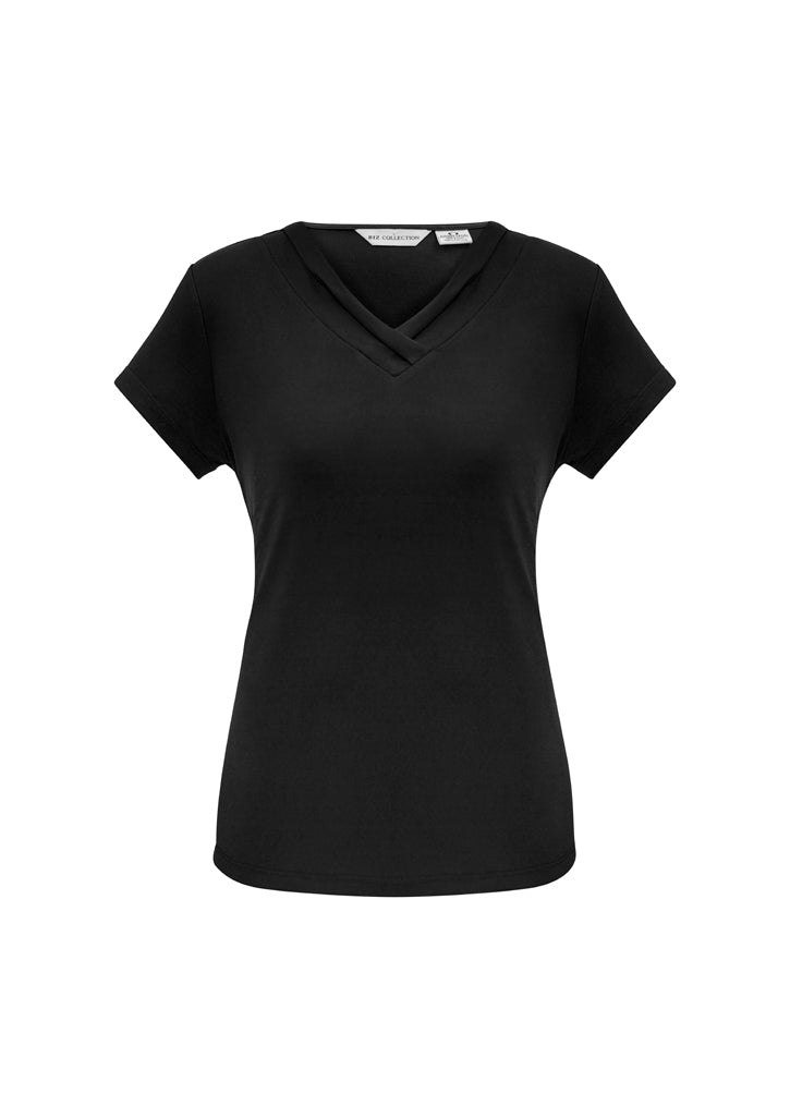 K819LS-Ladies Lana Short Sleeve Top