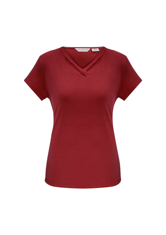 K819LS-Ladies Lana Short Sleeve Top