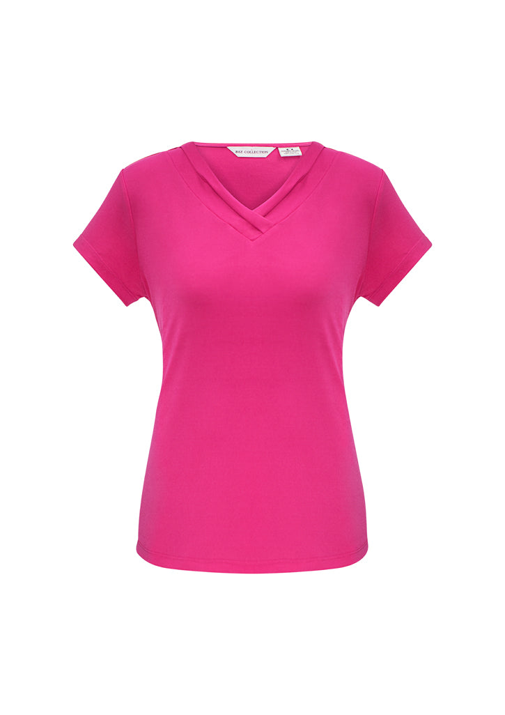 K819LS-Ladies Lana Short Sleeve Top