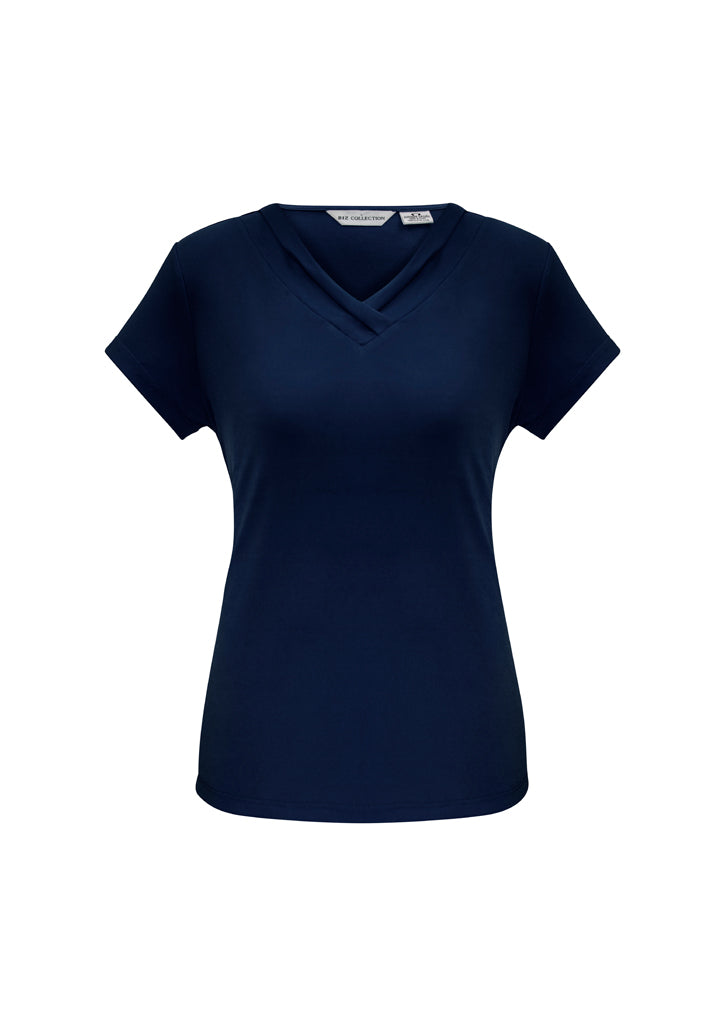 K819LS-Ladies Lana Short Sleeve Top