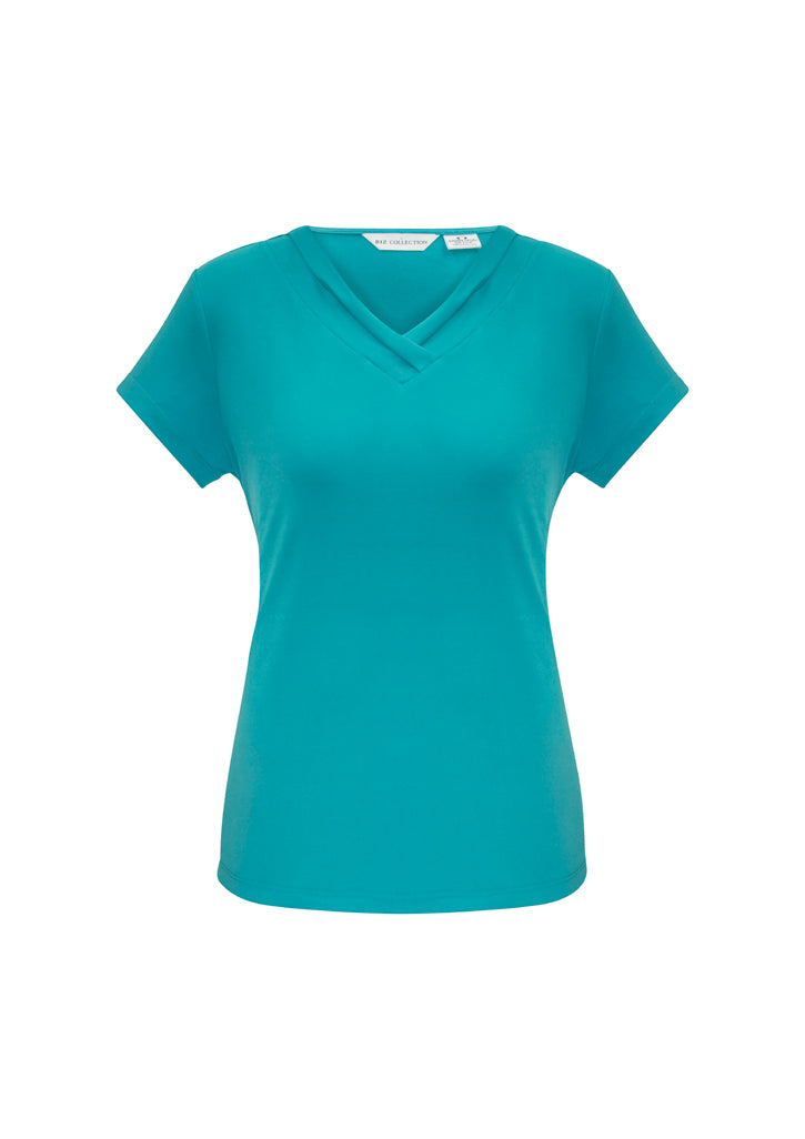 K819LS-Ladies Lana Short Sleeve Top