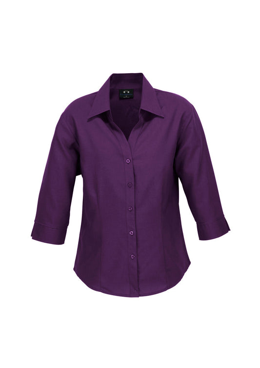 LB3600-Ladies Plain Oasis 3/4 Sleeve Shirt