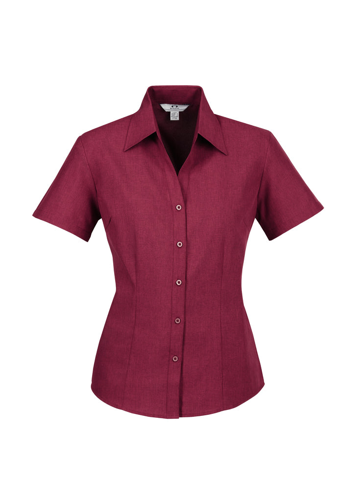 LB3601-Ladies Plain Oasis Short Sleeve Shirt