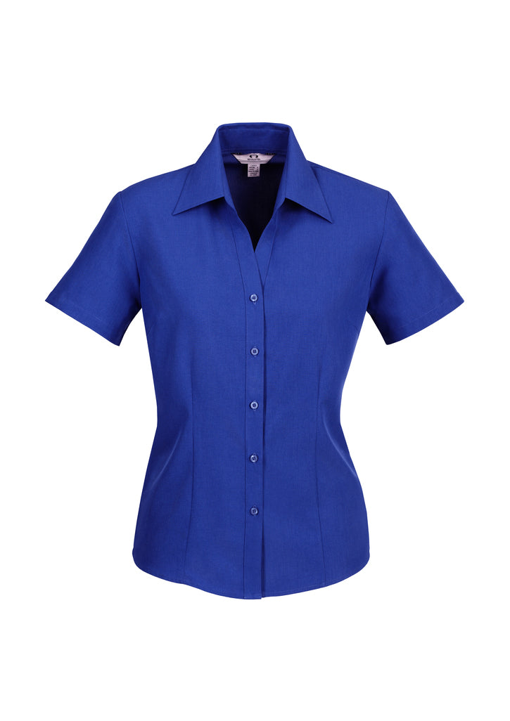 LB3601-Ladies Plain Oasis Short Sleeve Shirt