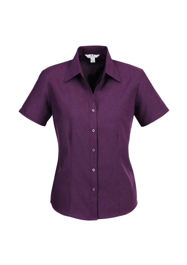 LB3601-Ladies Plain Oasis Short Sleeve Shirt