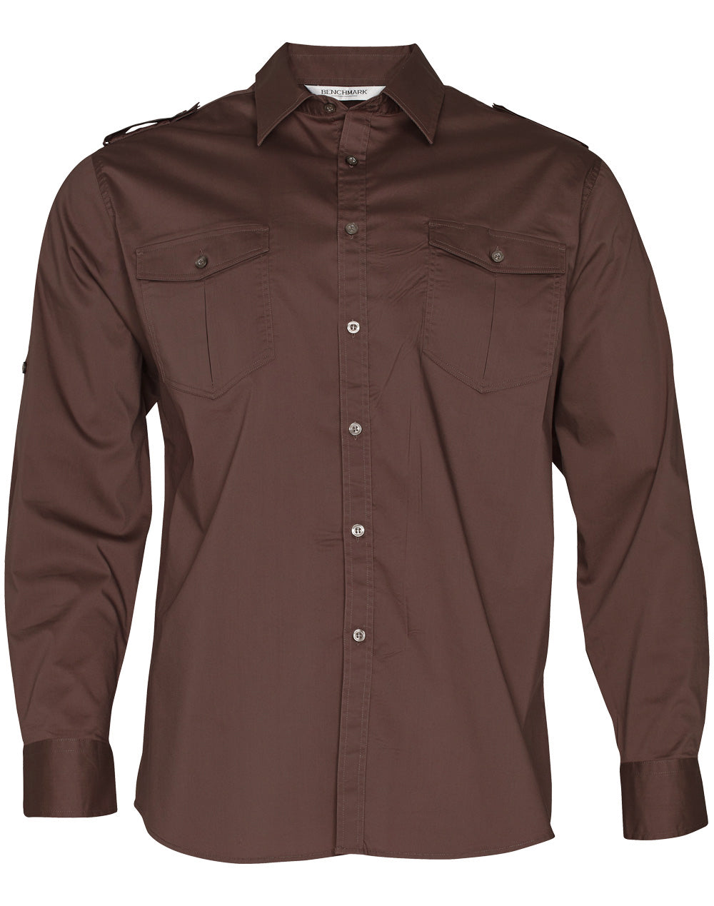 M7912 Men's Long Sleeve Military Shirt