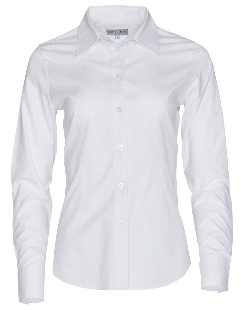 M8040L Women's CVC Oxford Long Sleeve Shirt