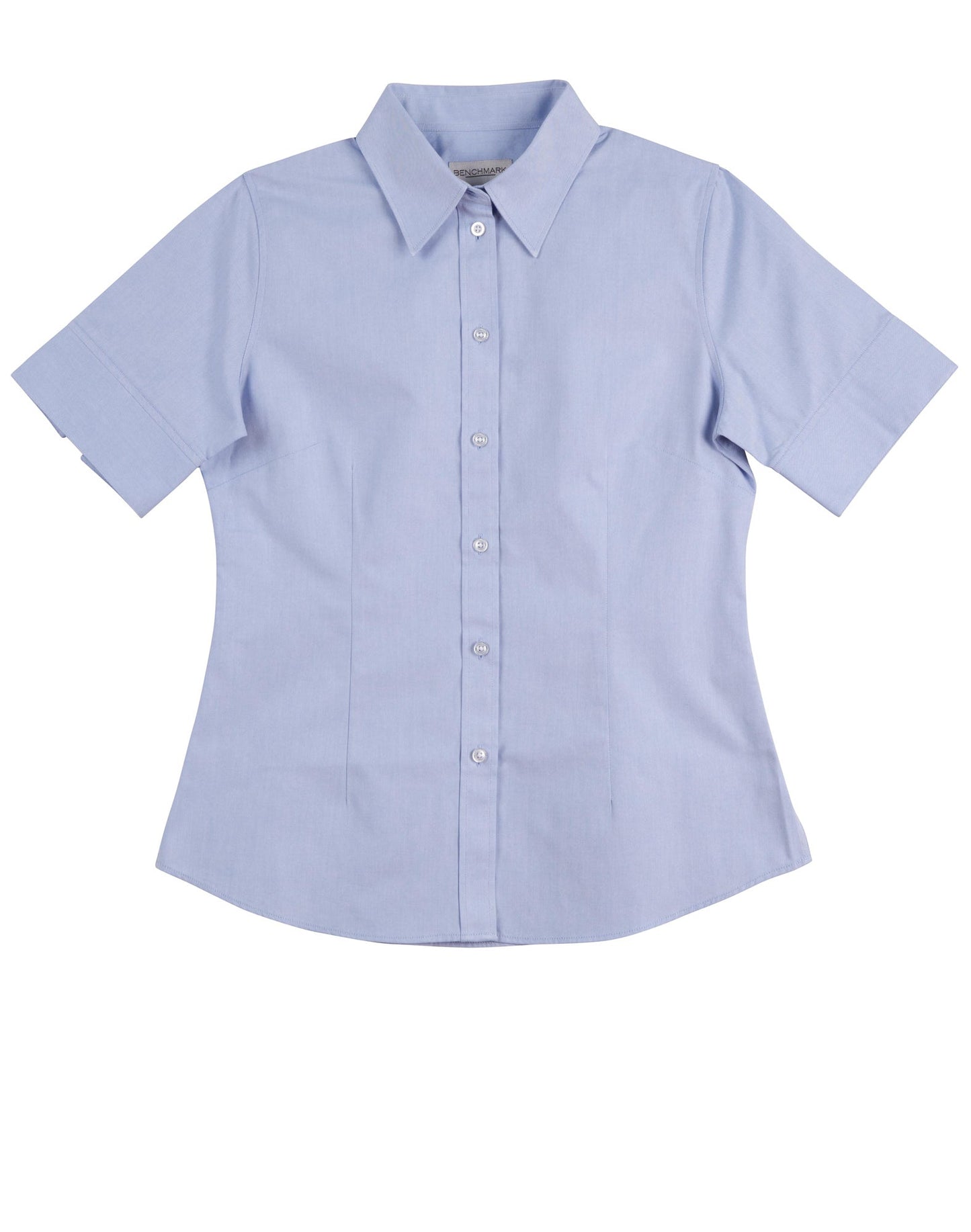 M8040S Women's CVC Oxford Short Sleeve Shirt