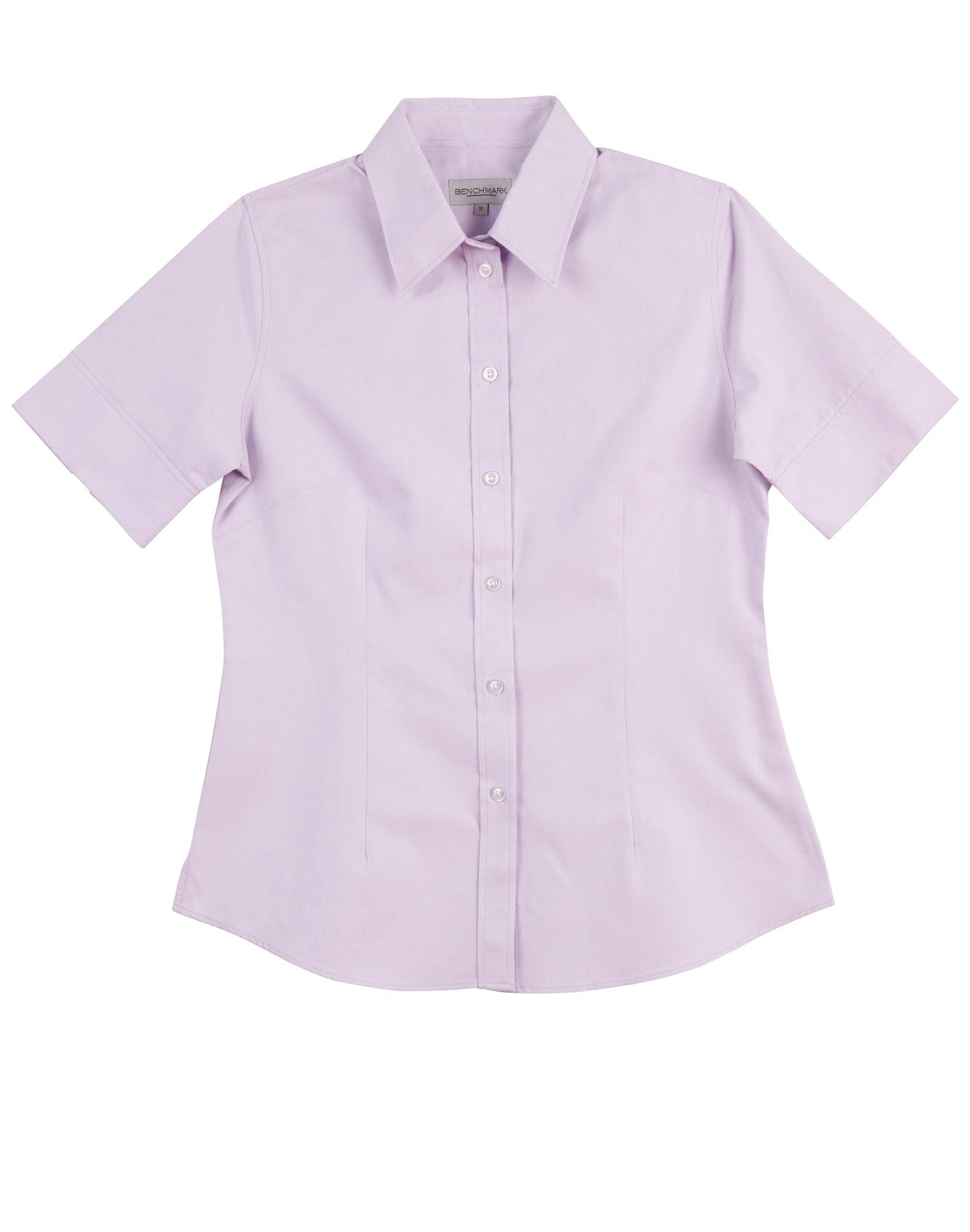 M8040S Women's CVC Oxford Short Sleeve Shirt