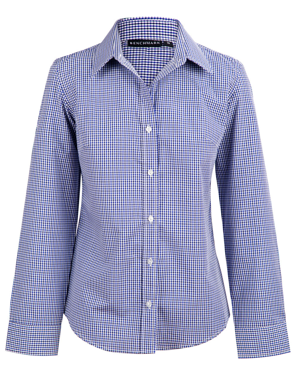 M8320L Ladies' Multi-Tone Check Long Sleeve Shirt