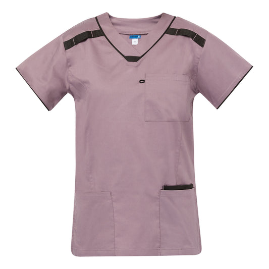 M88026-Womens Stretch Scrub Top